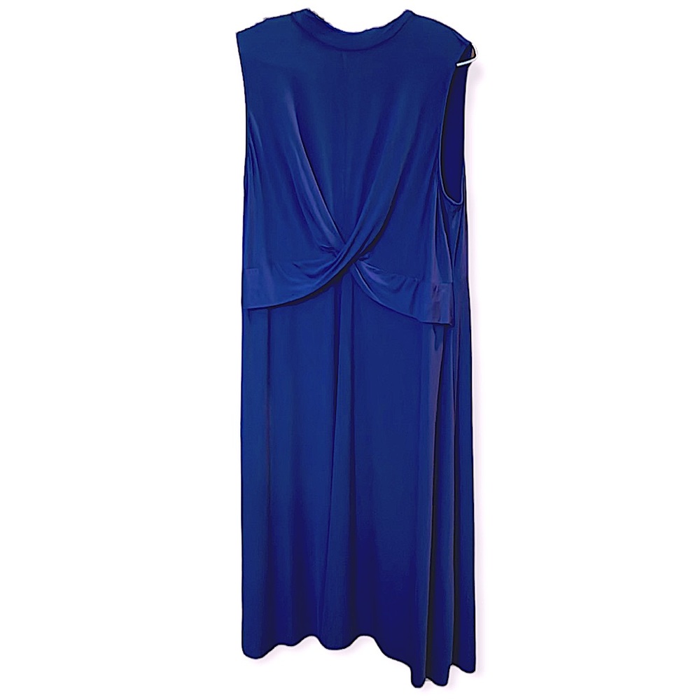 West Kei Royal Blue Sleeveless Midi Dress L